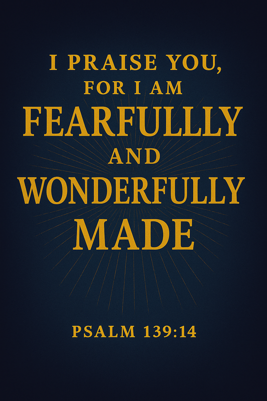 Psalm 139: Fearfully and Wonderfully Made