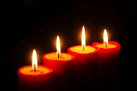 Steady light burning in darkness symbolizing Hanukkah Day 4, endurance at the midpoint, and remaining faithful when the journey feels long