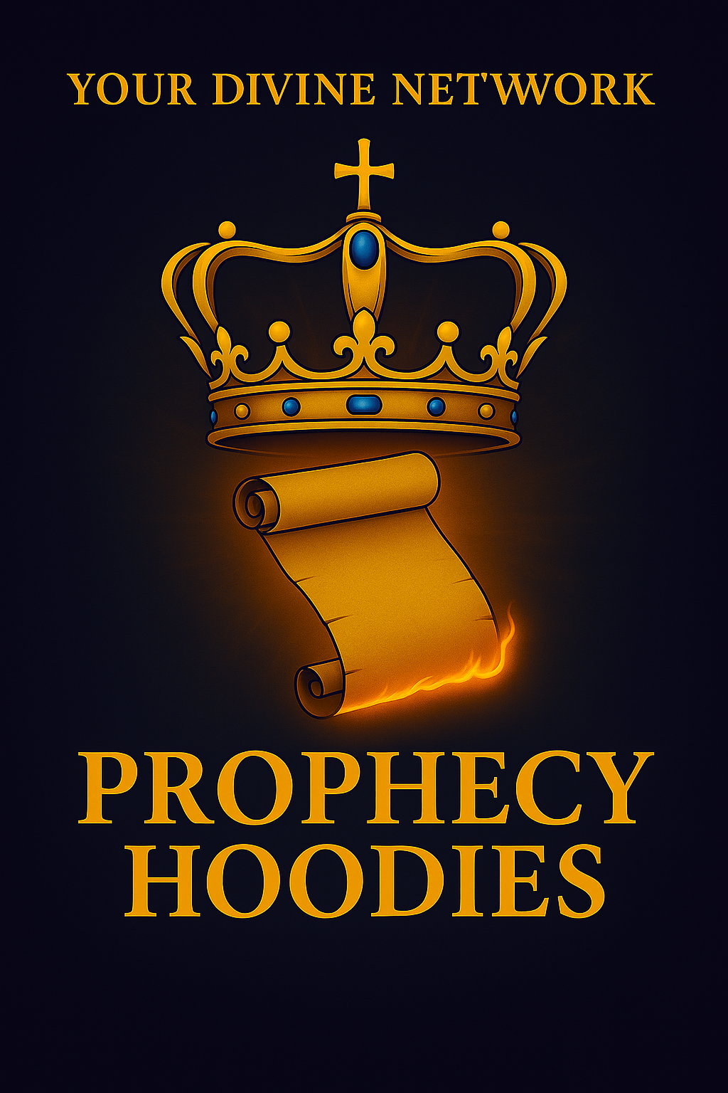Prophecy Hoodie Collection by Your Divine Network – Christian apparel with Scripture and end times message