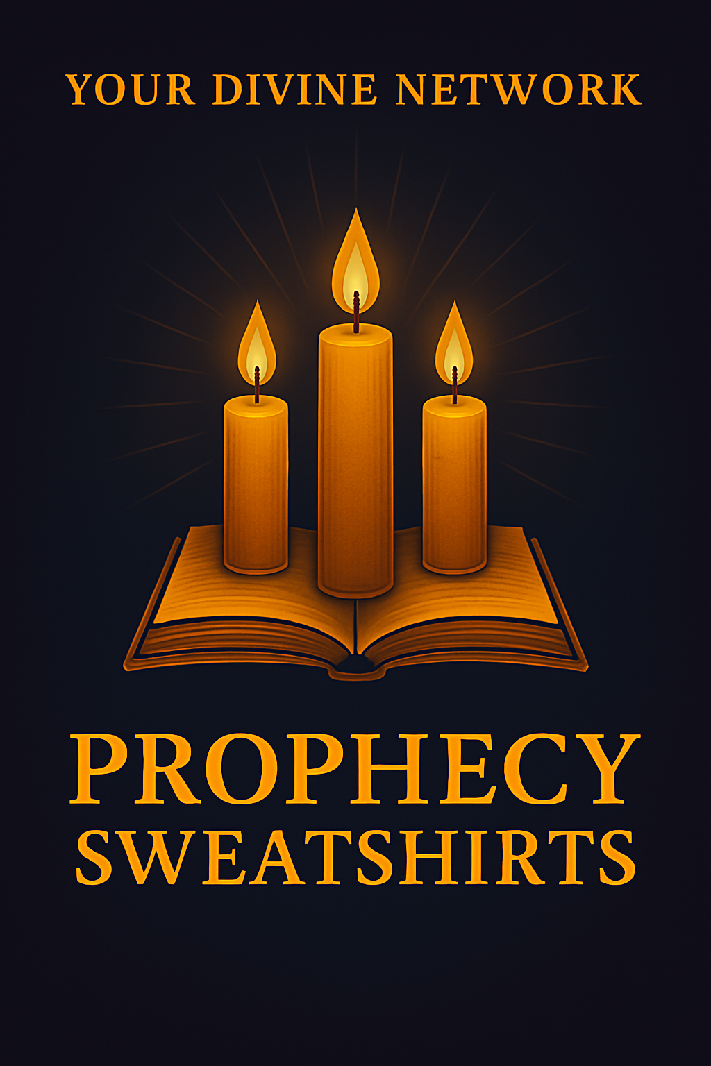 Faith-based prophecy sweatshirt – Your Divine Network apparel