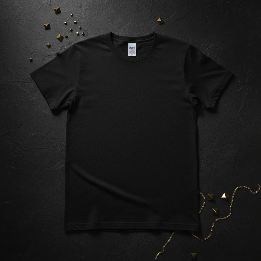 Custom Gildan T-Shirt - Black