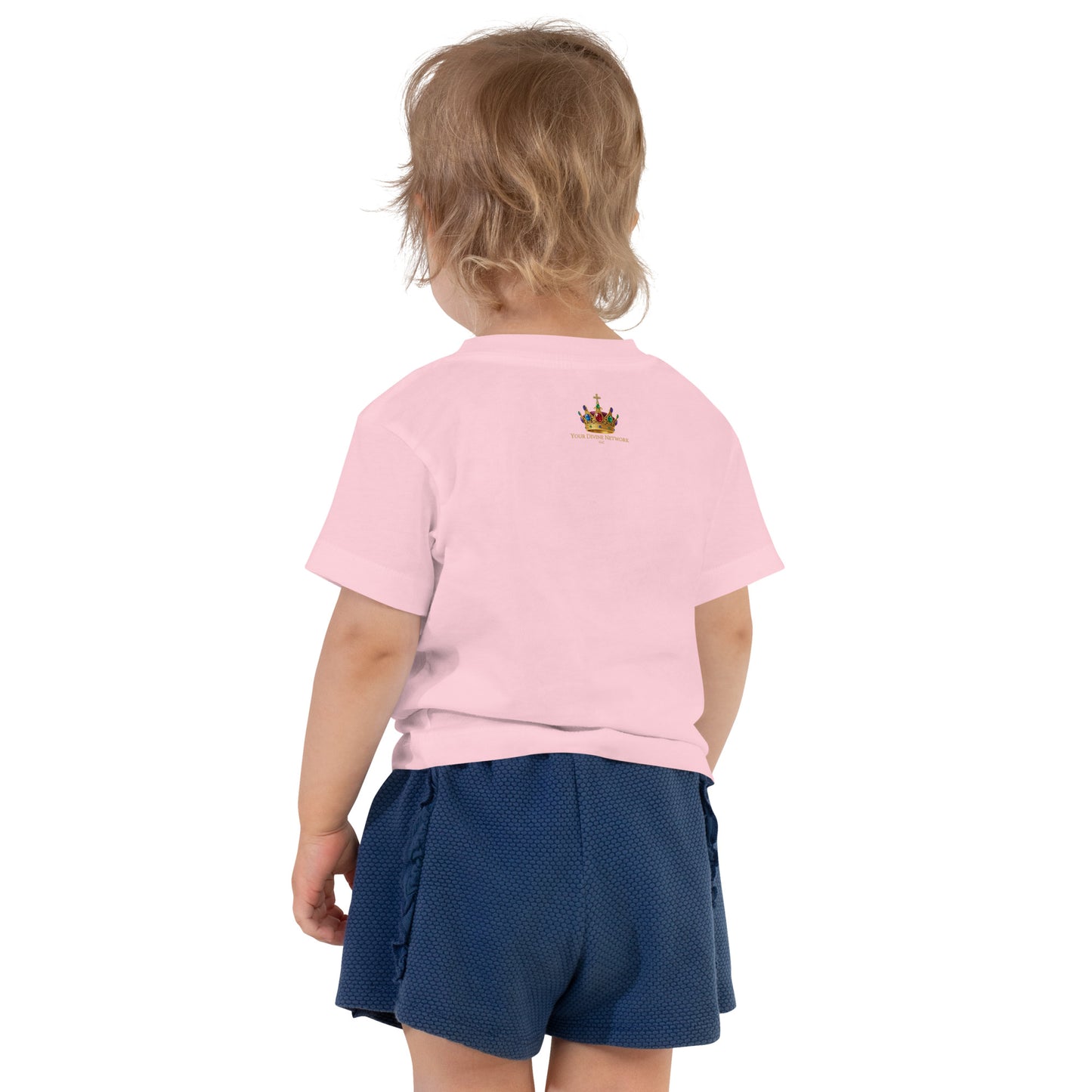 Wonderfully Made Psalm 139:14 Christian toddler t-shirt with royal crown design — faith-based kids gift