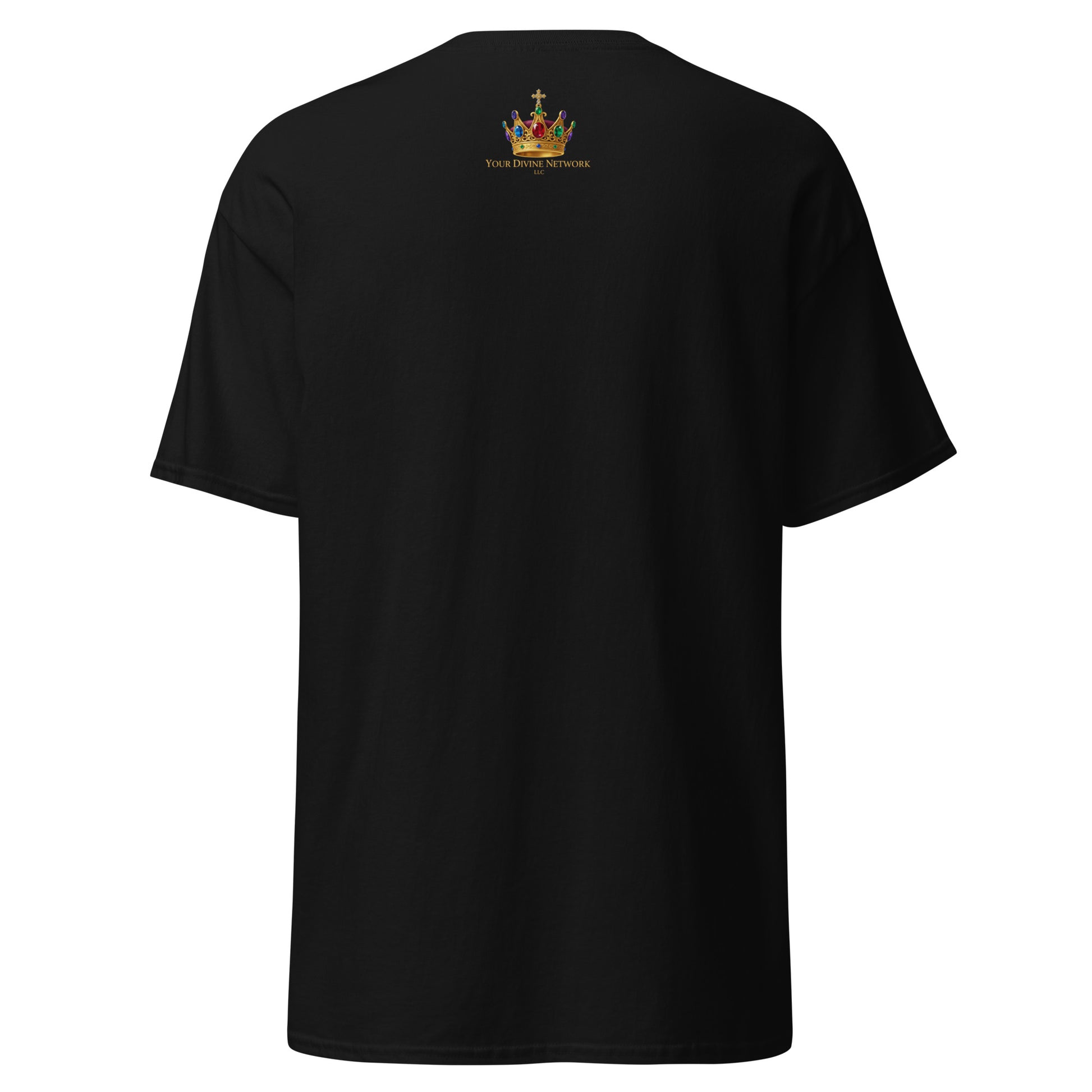 “Christian black t shirt born again design John 3:3 faith apparel salvation message clothing”