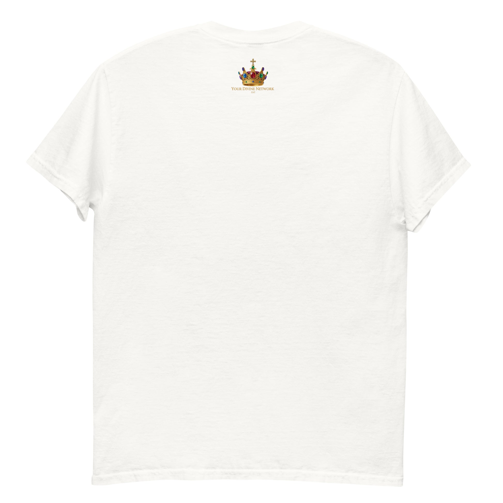 “Christian white t shirt washed in the blood design crown of thorns red dripping faith apparel”