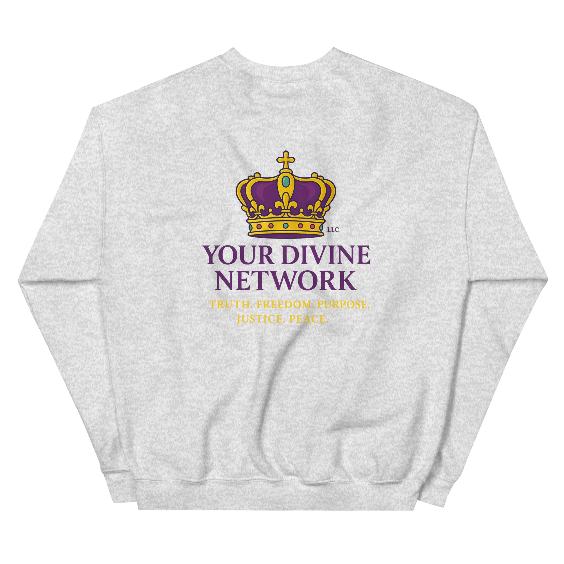 Christian Sweatshirt – Revelation 13:1 “Beast from the Sea” Prophecy Design | Faith Apparel by Your Divine Network
