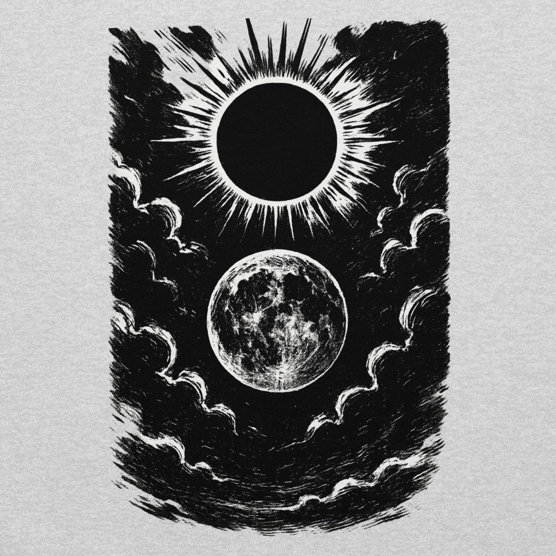 Christian Sweatshirt – Cosmic Signs Prophecy Luke 21:25 End Times Design | Your Divine Network