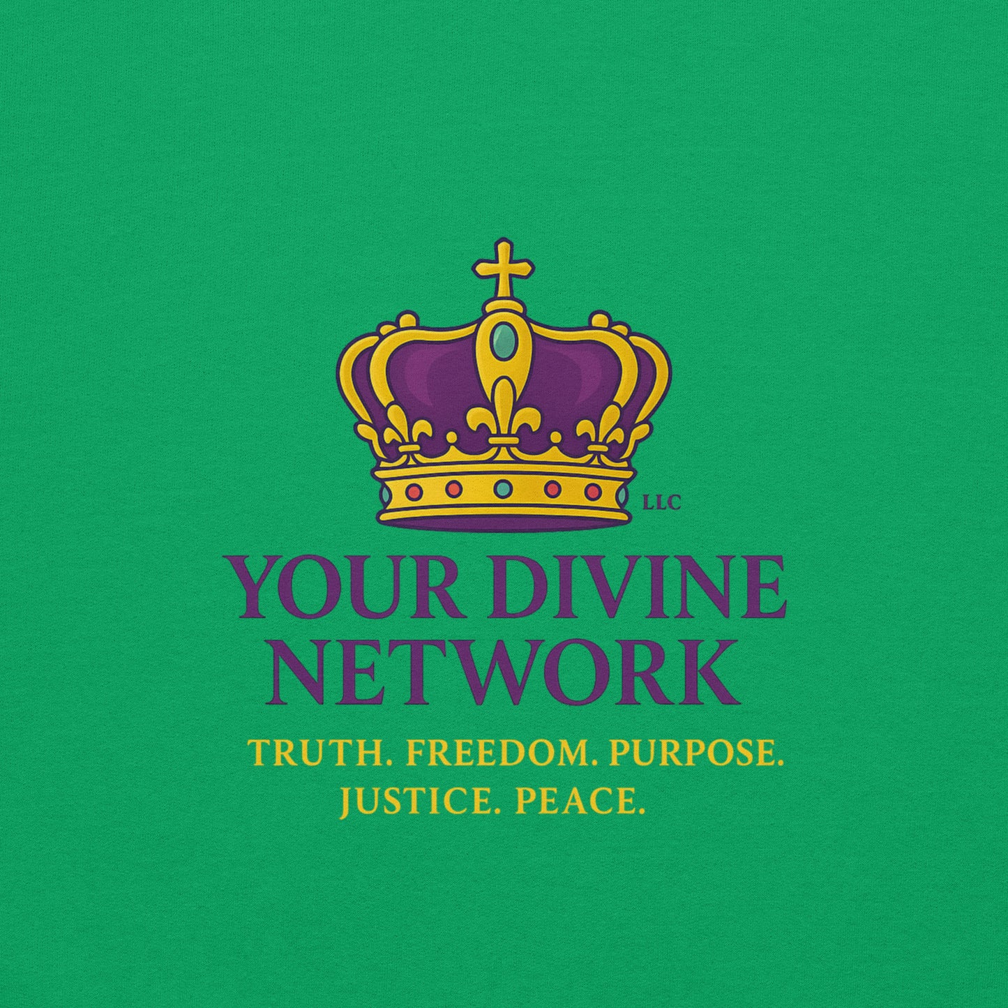 Christian Sweatshirt – Revelation 13:1 “Beast from the Sea” Prophecy Design | Faith Apparel by Your Divine Network