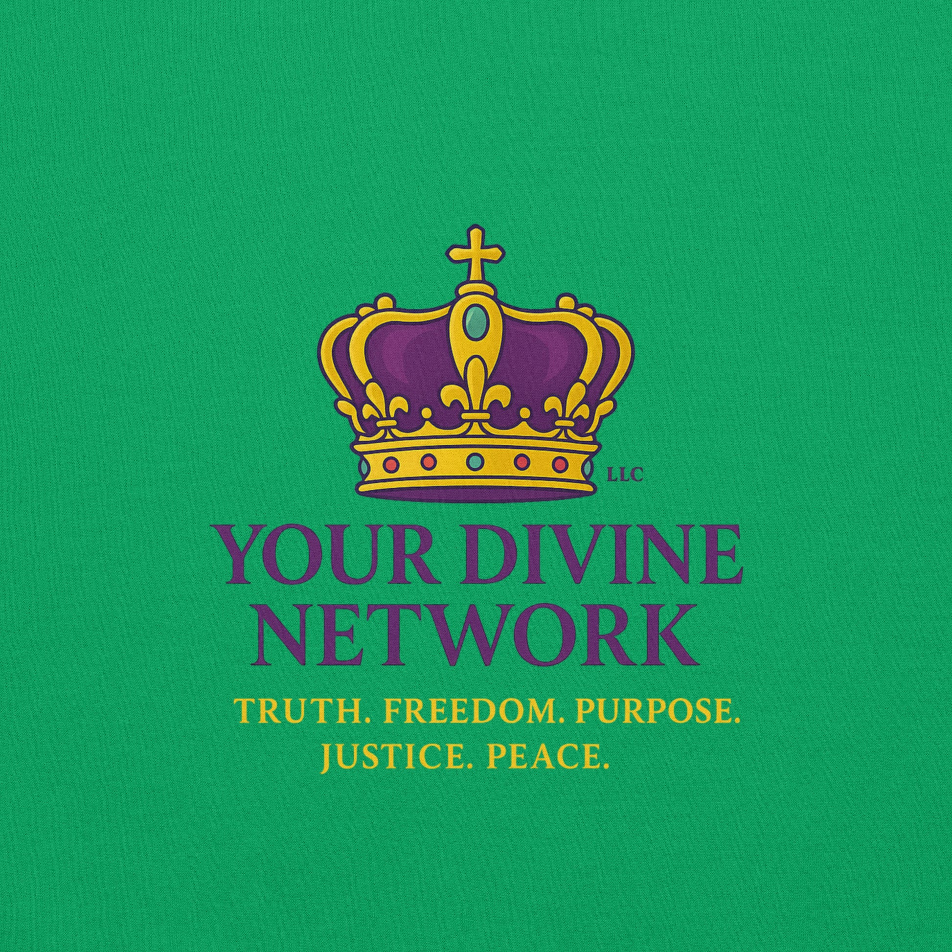 Christian Sweatshirt – Revelation 13:1 “Beast from the Sea” Prophecy Design | Faith Apparel by Your Divine Network