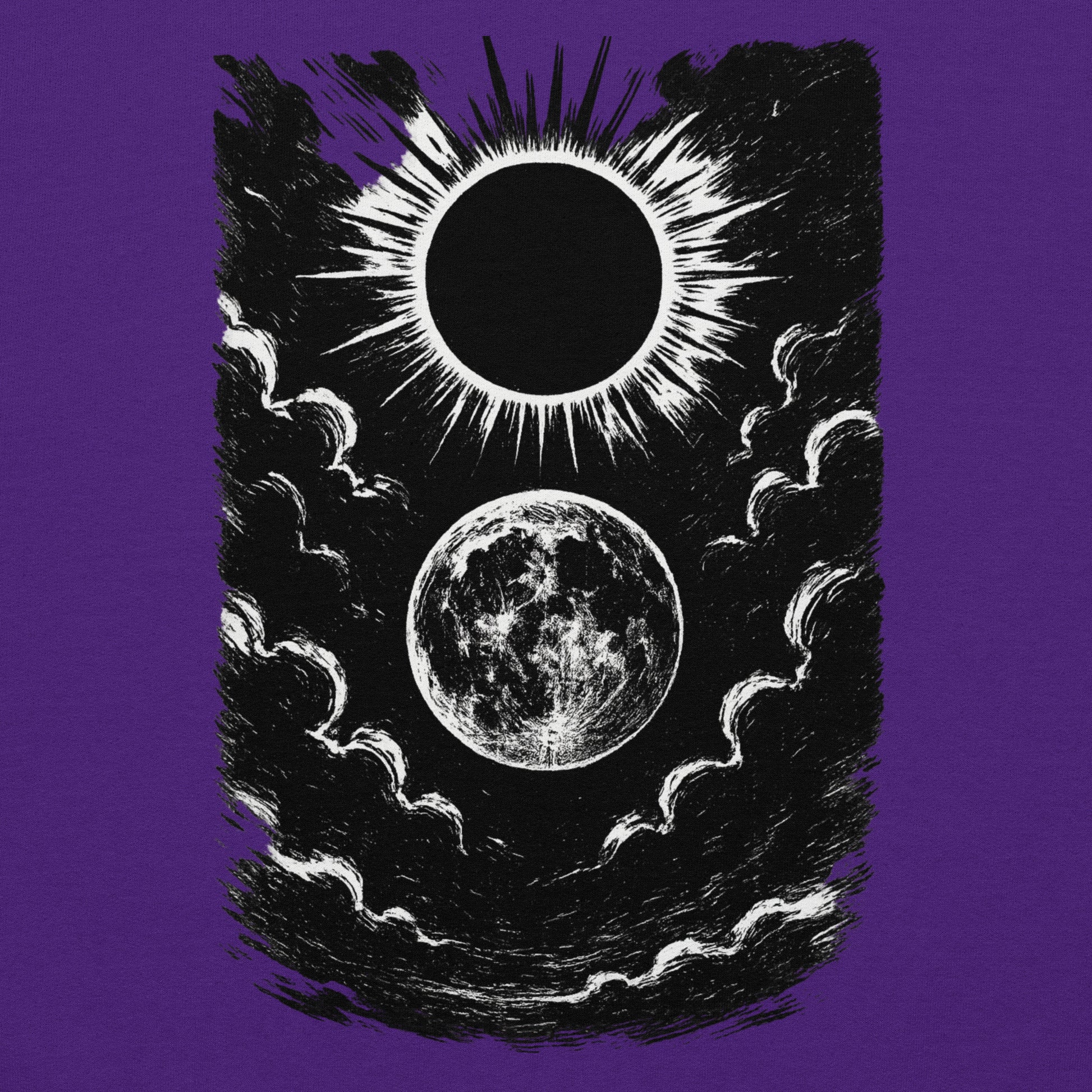 Christian Sweatshirt – Cosmic Signs Prophecy Luke 21:25 End Times Design | Your Divine Network