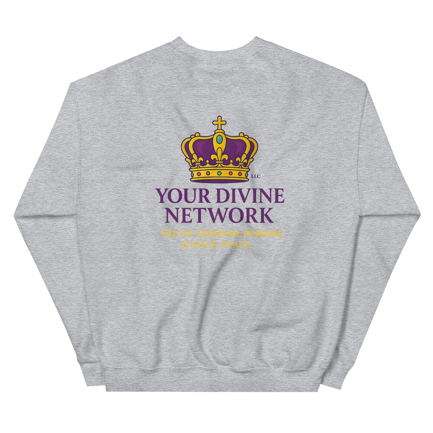 Christian Sweatshirt – Revelation 13:1 “Beast from the Sea” Prophecy Design | Faith Apparel by Your Divine Network