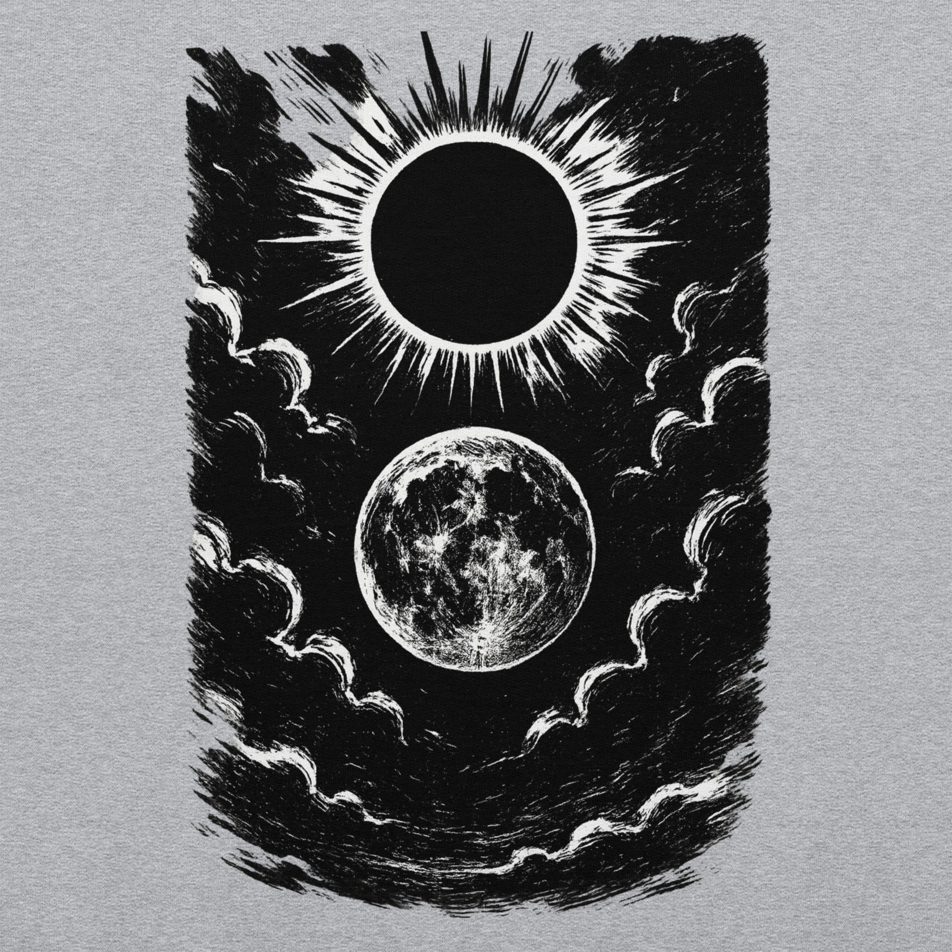 Christian Sweatshirt – Cosmic Signs Prophecy Luke 21:25 End Times Design | Your Divine Network