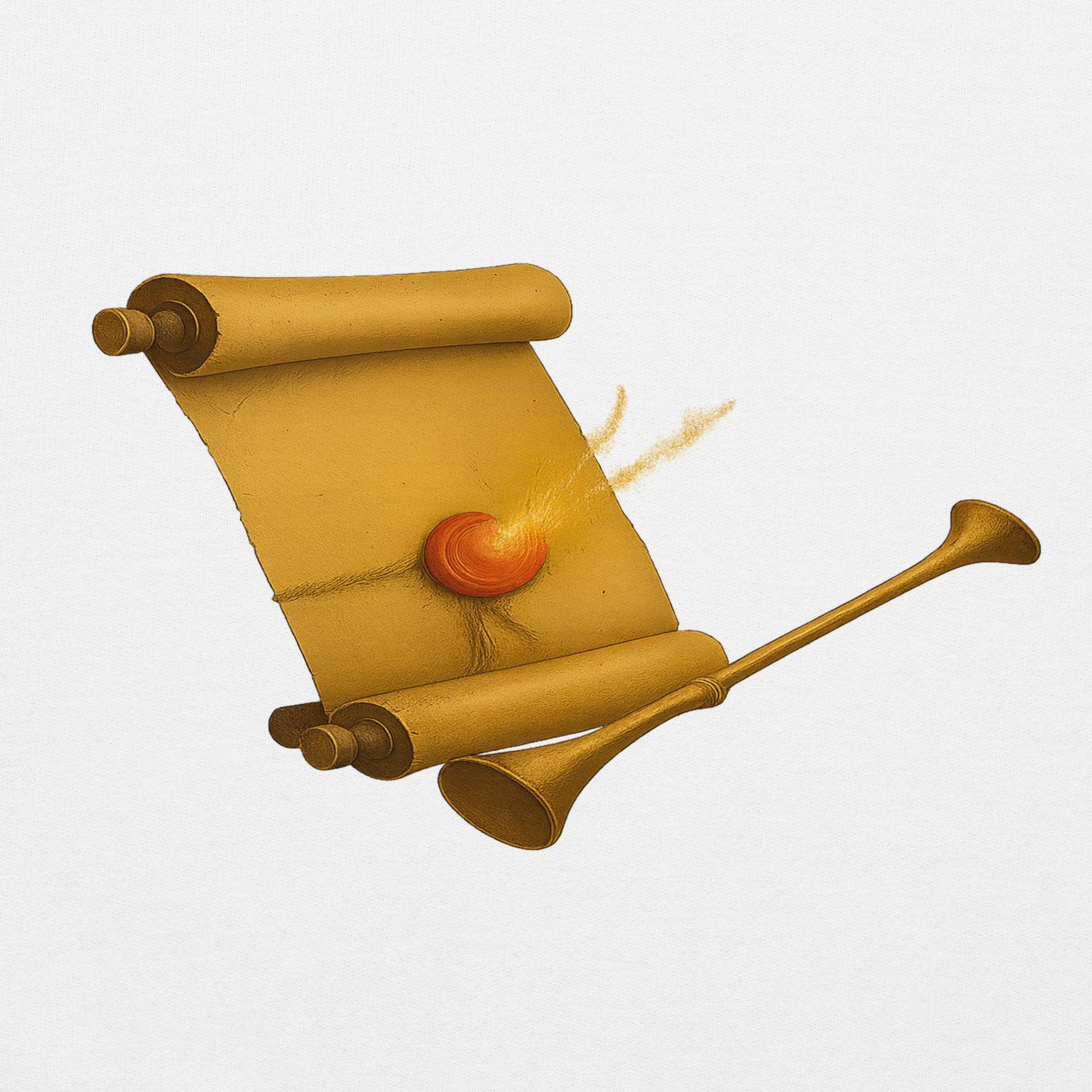 Christian Scripture hoodie – prophetic end times design by Your Divine Network