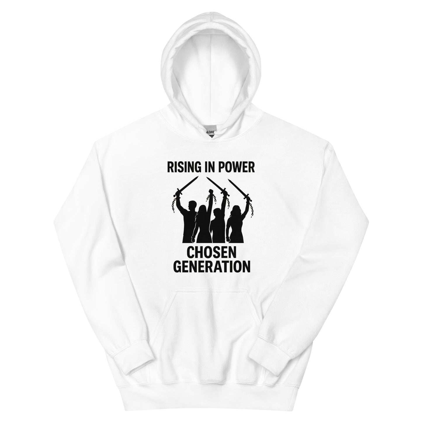 Rising in Power – Chosen Generation Christian Hoodie