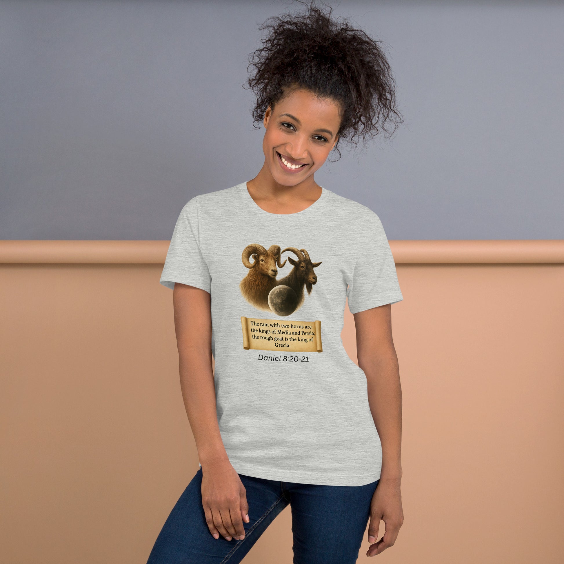 Christian graphic tee with biblical prophecy design – Your Divine Network