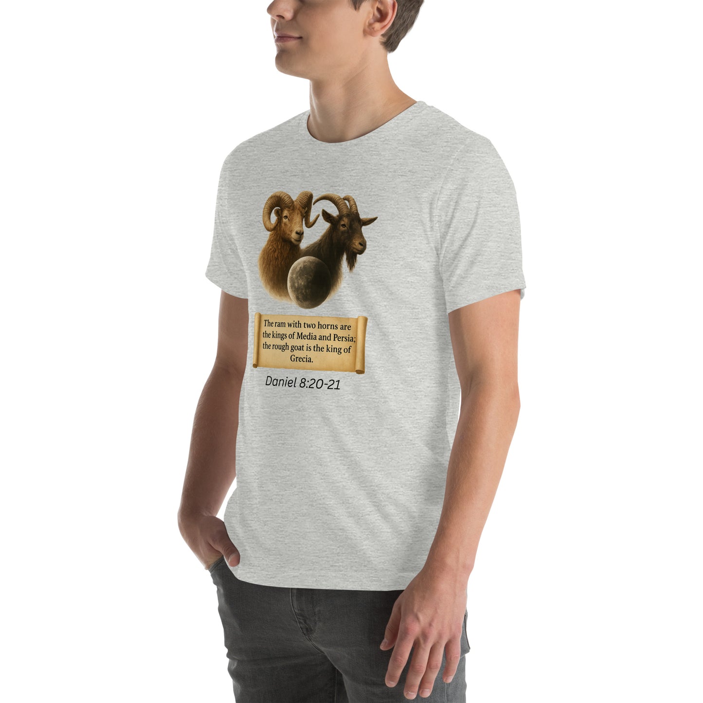 Christian graphic tee with biblical prophecy design – Your Divine Network