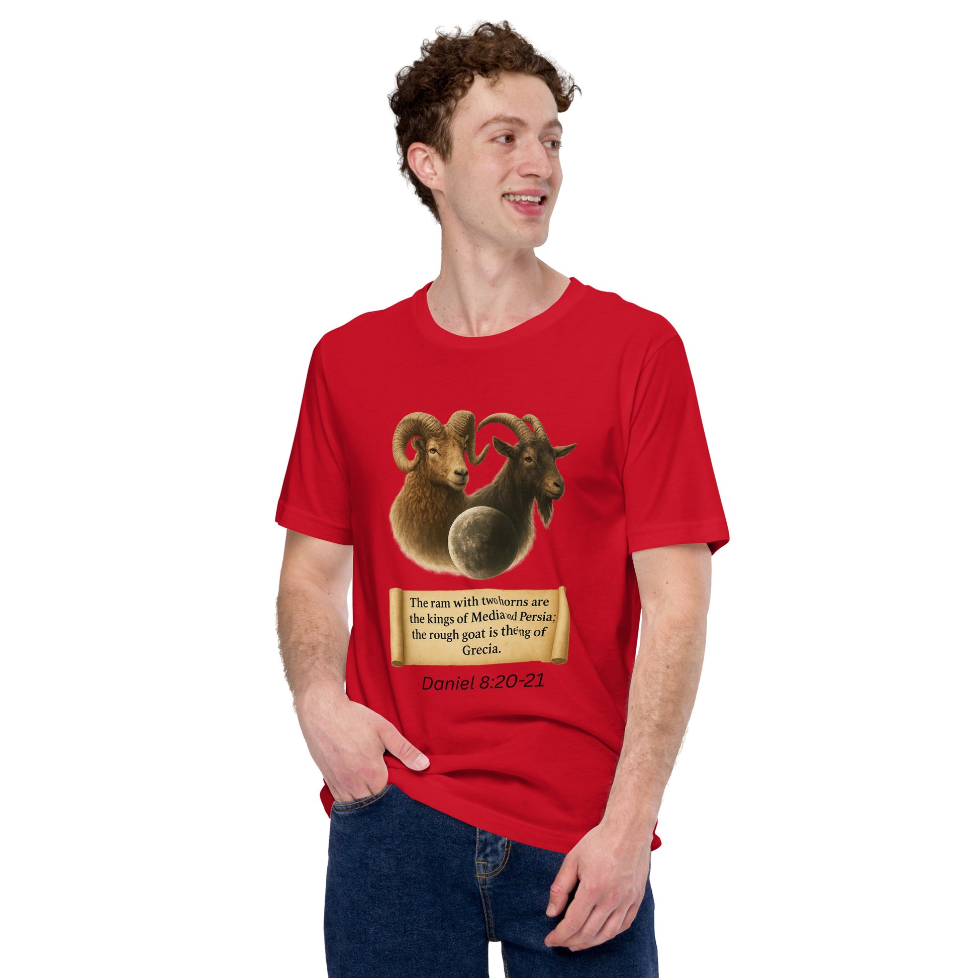 Christian graphic tee with biblical prophecy design – Your Divine Network