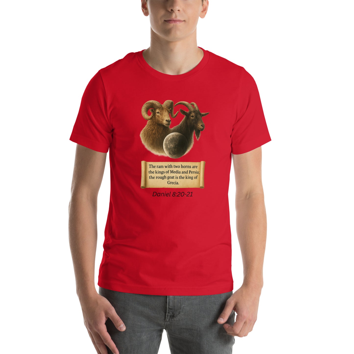 Christian graphic tee with biblical prophecy design – Your Divine Network