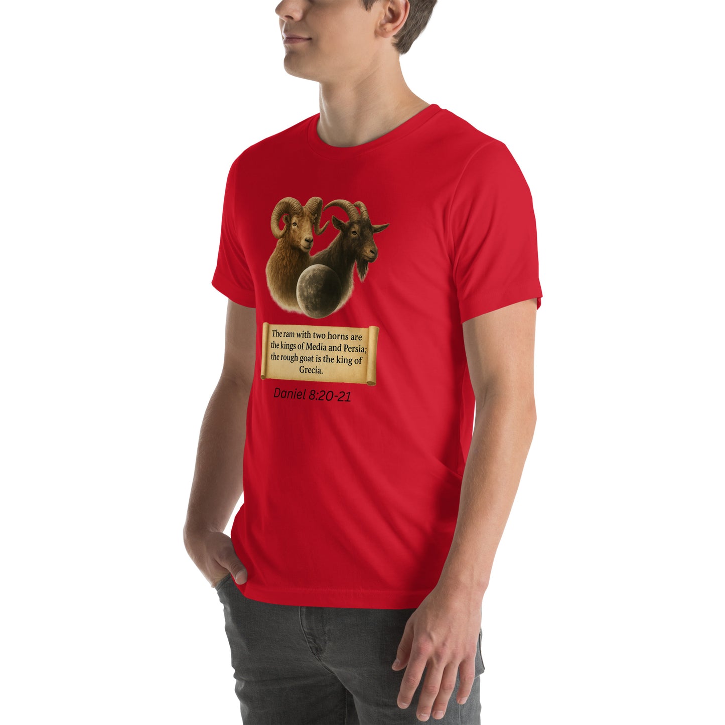 Christian graphic tee with biblical prophecy design – Your Divine Network