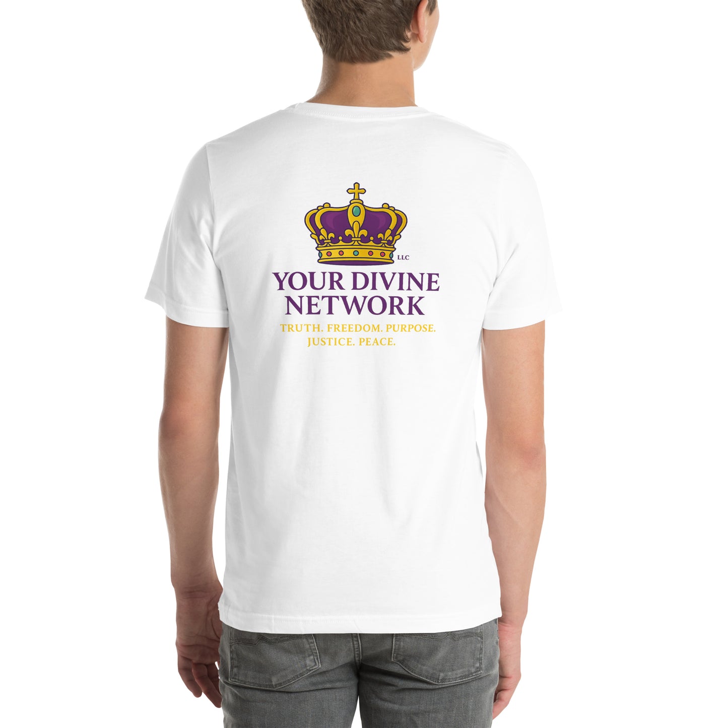 Christian graphic tee with biblical prophecy design – Your Divine Network