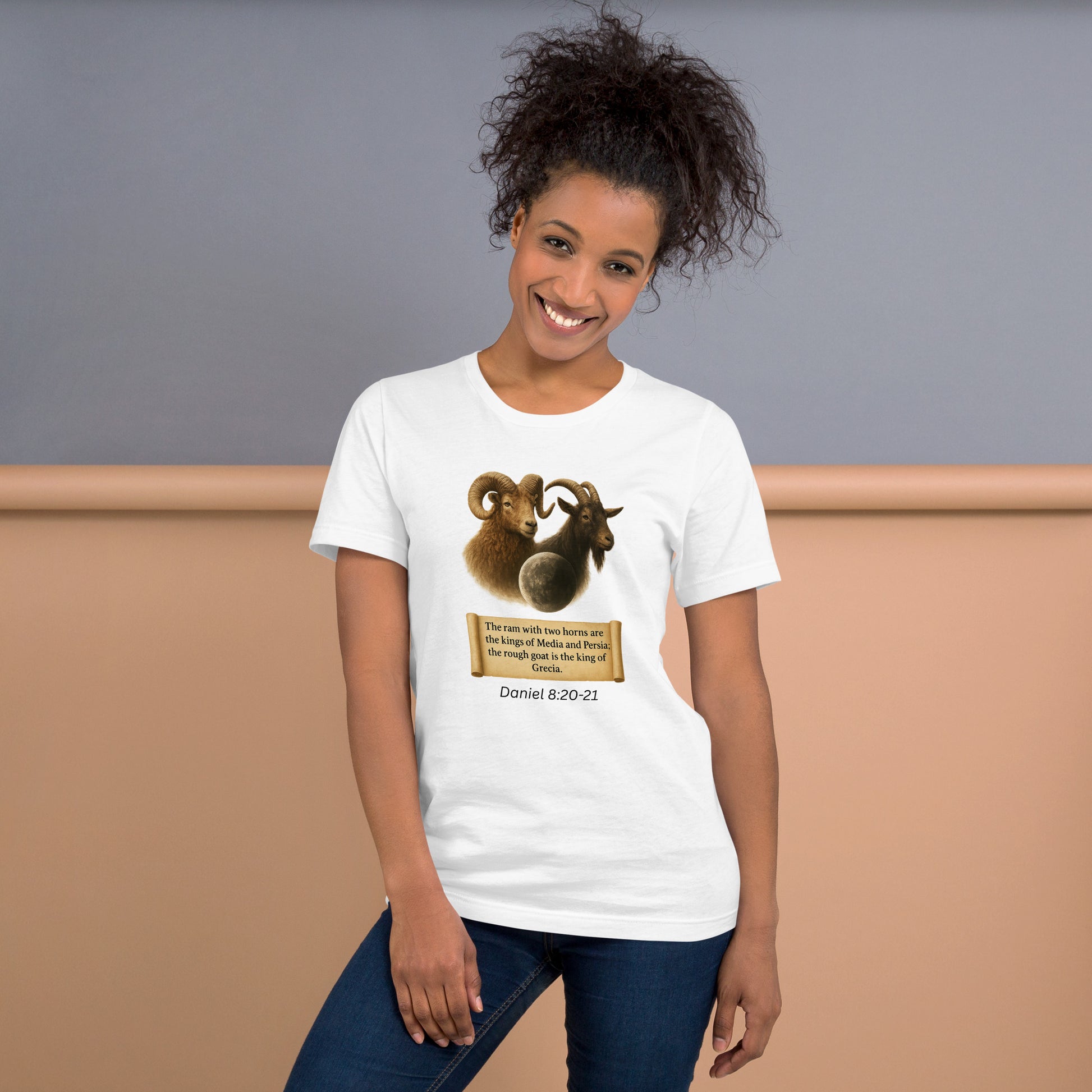 Christian graphic tee with biblical prophecy design – Your Divine Network