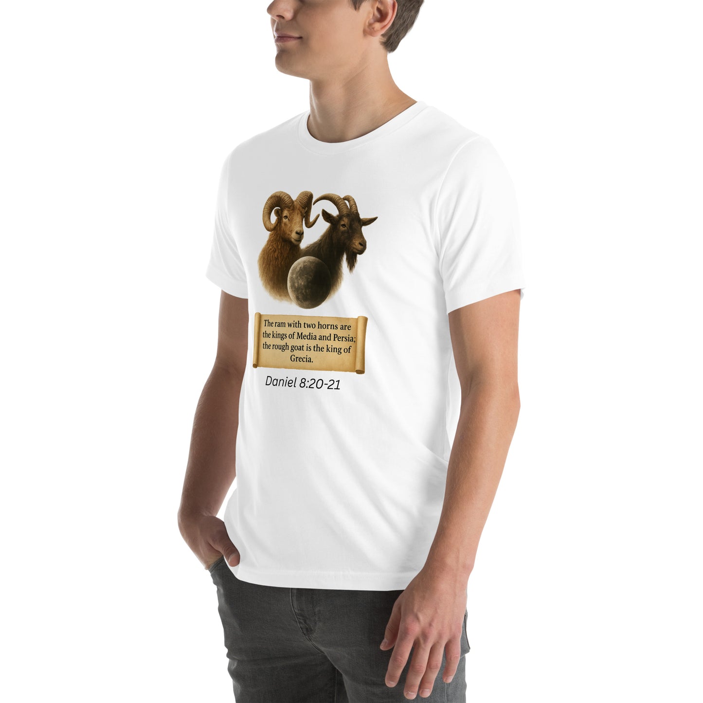 Christian graphic tee with biblical prophecy design – Your Divine Network